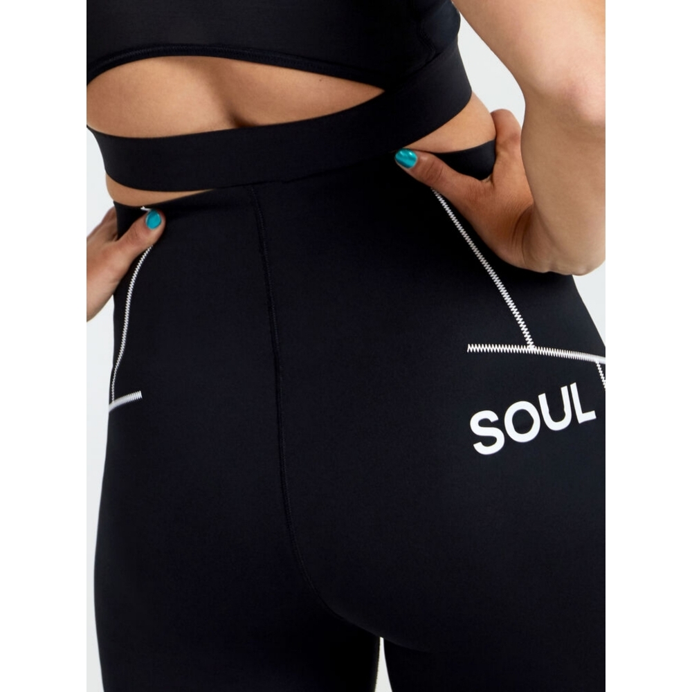 Nike Soulcycle Zig Zag Black Leggings - Picture 5 of 10